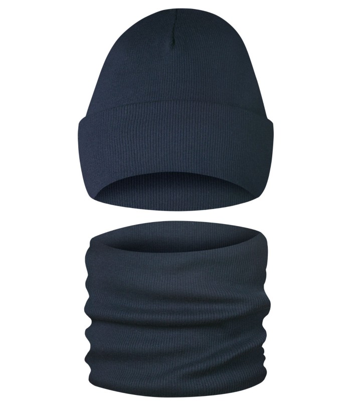 Komplet Uniseks Granatowy Zimowy OdCzapki.pl.jpg